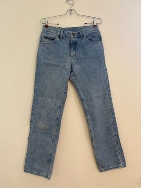 Lee Classic Light Wash Straight Leg Jeans